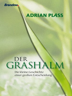 cover image of Der Grashalm